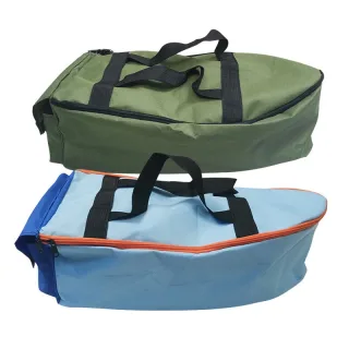 ZANLURE Double Zipper Fishing Boat Carry Bag Water Repellent Storage Bag for Bait Boat Fishing Equipment