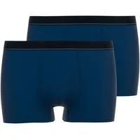 bugatti Boxer Rom (2er Pack) weich, basic, eng, atmungsaktiv, breiter Bund, Baumwollmix