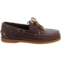 Sebago Sebago Docksides Men 70000G0-A20, Waxed Leather-Glattleder, Braun-Hone Bootsschuh