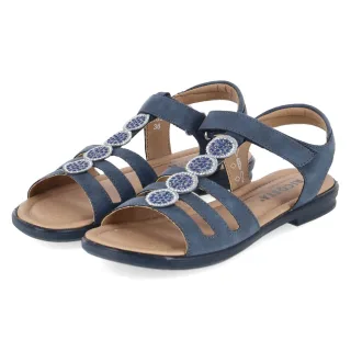 Ricosta Sandalen ANA  Blau - Gr. 33 -  Synthetik Material