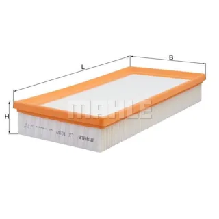 Mahle Luftfilter LX1080 Seat Cordoba Ibiza Skoda Fabia Roomster VW Polo