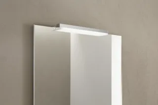 emco LED-Spiegelklemmleuchte waagerecht, 300 x 24 x 40 mm neutralweiss 4000 K, chrom Energieeffizien 449200103