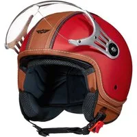 MOTO HELMETS Motorradhelm Integralhelm Motorrad Full Helm AF-84, Helm für Motorrad Roller Scooter, Schnellverschluss, Visier
