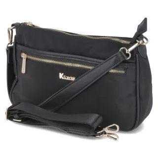 Kaerlek Schultertasche - Gr.  - Schwarz - Textil