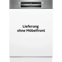 BOSCH teilintegrierbarer Geschirrspüler Serie 4 SMI4EVS09E, 14 Maßgedecke, Automatische Türöffnung für Effizienz, flexible Körbe & Schubladen