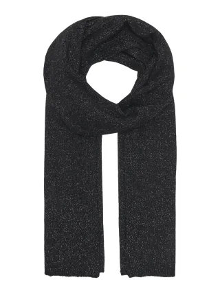 JDY - JDYRUE GLITTER SCARF KNT Black