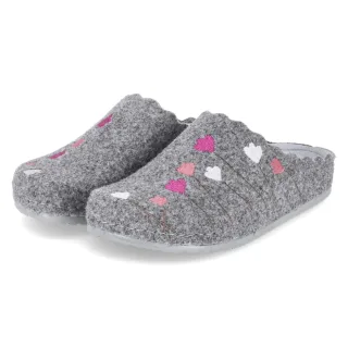 Kaerlek Pantoffeln NANA - Gr. 36 - Grau - Filz