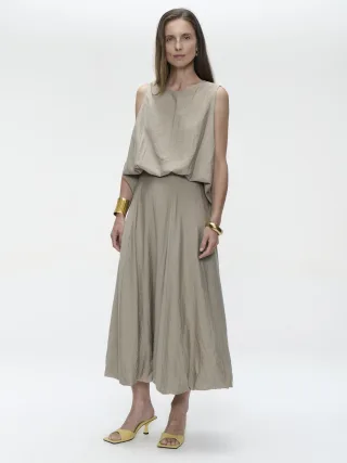 Jane Lushka - Skirt Viscose 11991 desert - Gr. - L