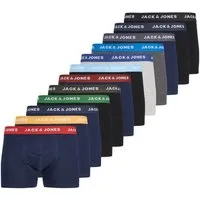 Jack & Jones Boxer Herren Boxershort 12er Pack Baumwolle (Packung, 12er Pack)