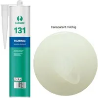 Ramsauer Dichtstoff Ramsauer 131 Multiflex Fenster Silikon Dichtstoff 310ml Kartusche, gebrauchsfertig, VSG verträglich, UV beständig, geruchsneutral