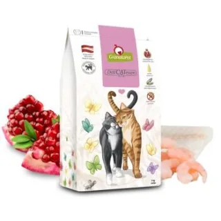 GranataPet Trockenfutter Katze, Adult. DeliCATessen, Seefisch und Garnelen 6x3 kg