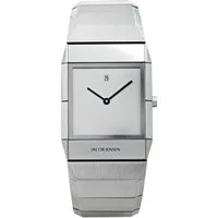 Jacob Jensen Quarzuhr JACOB JENSEN Herren Armbanduhr SAPPHIRE SERIES 552 silber B. 30 mm