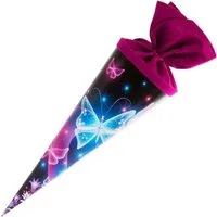Goldbuch Schultüte Geschwister Schultüte 35cm Schmetterling verstärkt