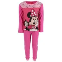 Disney Minnie Mouse Schlafanzug Minnie Maus Baumwoll Pyjama Bequemer Schlafanzug Nachtwäsche Kinder