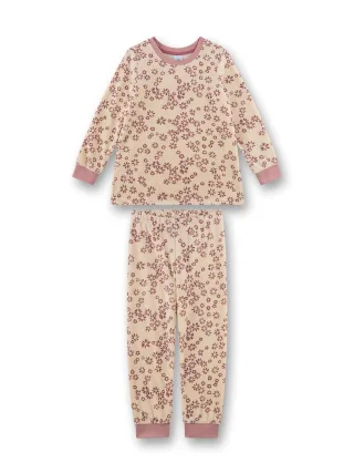 Sanetta - Schlafanzug lang sand - Gr. - 098