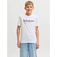 Jack & Jones Junior Rundhalsshirt JJTOM TEE SS CREW NECK SN JNR Baumwolle, regular fit