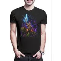 Urban Backwoods Print-Shirt Universe Battle Attack Cat Herren T-Shirt Masters Retro Kult 80s (1-tlg) Skeletor Of The Teela