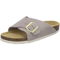 AFS-Schuhe 215074 Sommer Pantolette für Damen mit Fußbett, bequeme Sandalen aus Leder