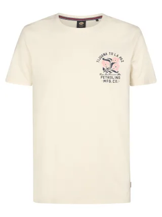 Petrol Industries - T-Shirt mit Grafik-Print Onix Herren
