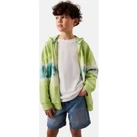 Next Hoodie Reißverschluss-Kapuzenjacke mit Grafik (1-tlg)