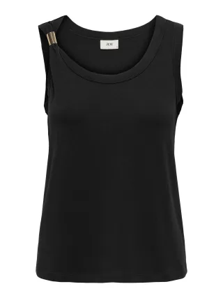 JDY - JDYUFFA S/L TOP JRS NOOS Black - Gr. - M