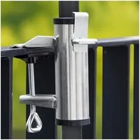 Gravidus Schirmhalter Sonnenschirmhalter für Balkongeländer 25-38mm aus Aluminium