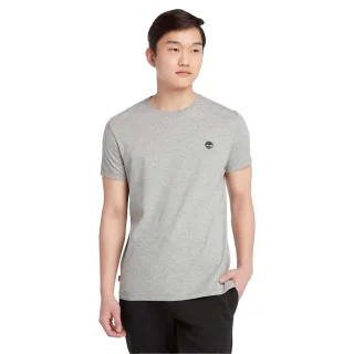 Timberland - "Oyster River" T-Shirt für Herren, Baumwolle, Schmal (Grau)