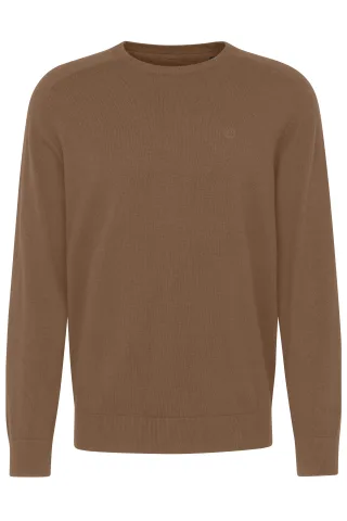 bugatti - Herren Pullover 1/1 Arm cognac - Gr. - 3XL
