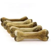 DOGBOSS DOGBOSS Kauknochen 100% Natur mit Cistus Incanus und Pansen, 5er Set Cistus Incanus und Pansen, 5er Set 12 cm, Snack für: Hunde