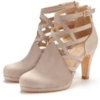 LASCANA Stiefel, Boots, Stiefelette mit Cut-Outs VEGAN