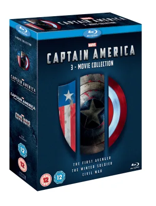 Captain America 1-3 Triplepack [Blu-ray] [UK Import]