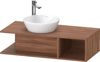 Duravit D-Neo Konsolenwaschtischunterbau wandhängend Nussbaum Matt 1000x480x260 mm - DE491907979 DE491907979