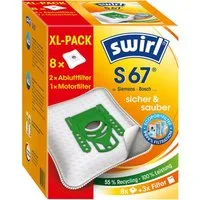 Swirl Staubsaugerbeutel S 67 XL Vorteilspack EcoPor