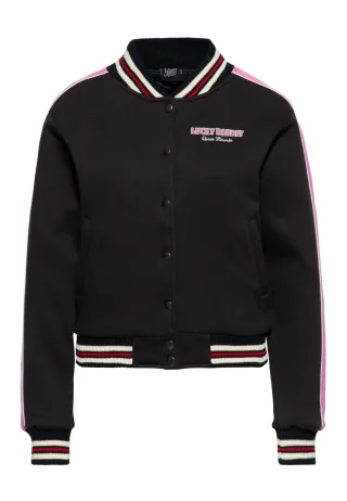Queen Kerosin Damen Collegejacke Lucky Bandit