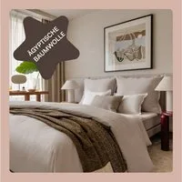 Amqua Bettwäsche Luxus Mako Satin, 100% ägyptische Baumwolle Premium Bettwäsche-Set, Oeko-Tex zertifiziert, weich & atmungsaktiv, mit Reißverschluss