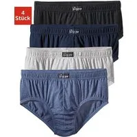 le jogger® Slip (Packung, 4-St) aus angenehm weicher Baumwoll-Qualität