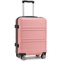 KONO Koffer Hartschalenkoffer 55x40x20 cm – Leichter Kabinenkoffer mit 4 Rollen