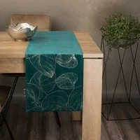 Eurofirany Tischdecke BLINK (Packung 1-tlg), Tischläufer, Samt, Velvet, 35x140 cm, 35x180 cm, 35x220 cm