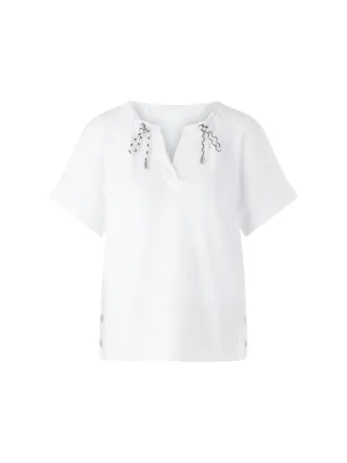 Marc Cain Sports - Lässiges T-Shirt white - Gr. - 38