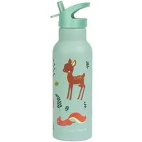 A Little Lovely Company Trinkflasche Edelstahl 500ml Langlebig kindgerechter Verschluss