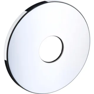 hansgrohe Rosette Brausenmischer Unterputz und 96452800 Thermostat steel