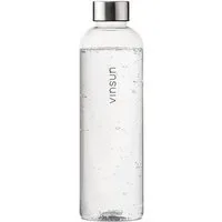 Vinsun Trinkflasche Tritan Wasserflasche 650ml - Sportflasche Kohlensäure geeignet, Auslaufsicher, BPA frei, bruchsicher, geruchs- und geschmacksneutral
