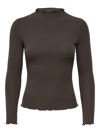 ONLY - ONLEMMA L/S HIGH NECK TOP NOOS JRS Bracken - Gr. - XS