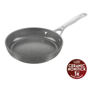 BALLARINI Salina Bratpfanne, 24 cm, Aluminium, Titanverstärkte keramische Antihaftbeschichtung