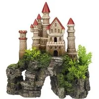 Nobby Aquariendeko "Schloss mit Pflanzen"