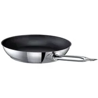 SCHULTE-UFER Bratpfanne Bratpfanne 24 cm Industar, (1-tlg), Edelstahl mit Aluminiumkern, spülmaschinenfest, backofengeeignet