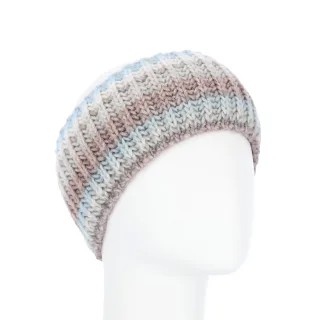 Halsüberkopf Accessoires - Stirnband Farbverlauf Fleece beige - Gr. - OS