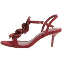 Love & Roses Love & Roses festliche Veloursleder-Sandaletten High-Heel-Sandalette (1-tlg)