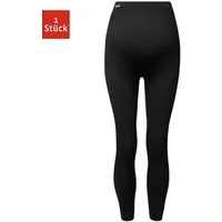 SNOCKS Highwaist Leggings Maternity Leggings (1-tlg) flexible Passform, ultra weiches Strickmaterial