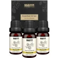 BRUBAKER Duftöl 3er-Set Kamille Öl - Ruhe, Harmonie (Naturrein & Vegan, 3 x 10 ml Kamilleöl), Ätherische Öle Aromatherapie Geschenkset